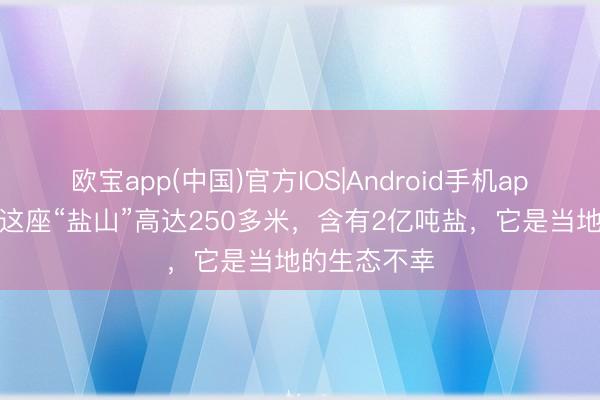 欧宝app(中国)官方IOS|Android手机app下载 德国这座“盐山”高达250多米，含有2亿吨盐，它是当地的生态不幸