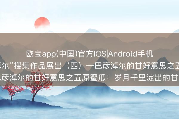 欧宝app(中国)官方IOS|Android手机app下载 “我眼中的巴彦淖尔”搜集作品展出（四）—巴彦淖尔的甘好意思之五原蜜瓜：岁月千里淀出的甘好意思