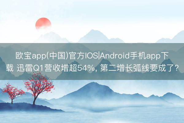 欧宝app(中国)官方IOS|Android手机app下载 迅雷Q1营收增超54%， 第二增长弧线要成了?